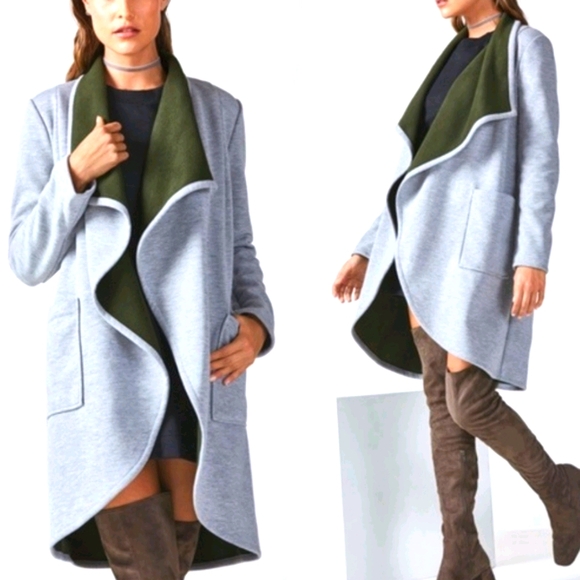 Fabletics Sweaters - {Fabletics} "Moscow" fleece lined open cardigan